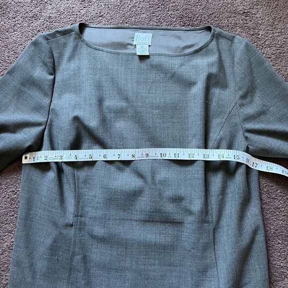 Ann Taylor Loft Wool Stretch Darted Suit Top - Picture 7 of 8